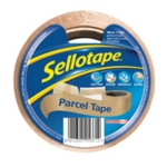 Sellotape Parcel Tape Brown Pack 8