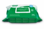 Clinell Universal Thick Wipes Anti-bacterial Pk100