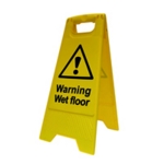 Spectrum A Board Warning Wet Floor