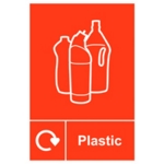 Spectrum Recycle Sign Plastic SAV