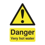 Signslab Danger Very Hot Water S/A