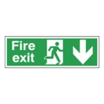 Fire Exit Down 150X450Mm S/A E100A/S