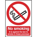 Safety Sign-No Smoking It Is Against
