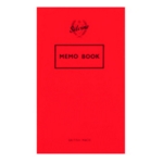 Silvine Memo Book 159x95mm Red Pk24