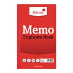 Silvine Trip Book Red 213X125Mm Pk 6