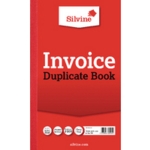 Silvine Dup Invoice Book 611 Pk6