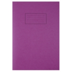 Silvine Purple A4 Ex Books Pk10