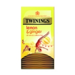 Twinings Lemon Ginger Infus Tea Pk20