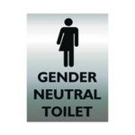 Stewart Superior Gender Neut WC Sign