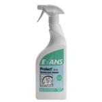 Evans Protect Disinf Clean 750ml Pk6