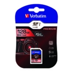 Verbatim Premium SDXC Mem Card 128Gb