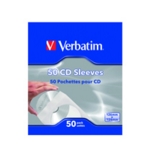 Verbatim CD/DVD Paper Sleeves Pk50