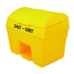 Salt/Grit Bin with Hopper 200L Ylw