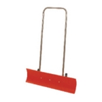 Red Plastic 870mm Blade Snow Pusher