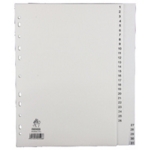 Np Index 1-31 Polyprop White