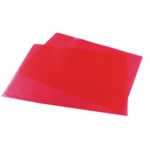 Np Cut Flush Folder Red Pk100