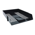 Np Contract Letter Tray Black