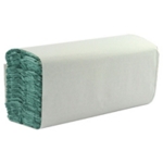 C-Fold Towel 1 Ply Green Pk12