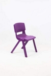 Postura Plus Posture Chair 430mm H Grape Crush
