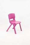 Postura Plus Posture Chair 430mm H Pink Candy