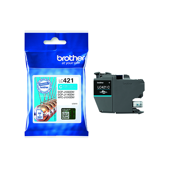 Brother Ink Cart Cyan LC421C