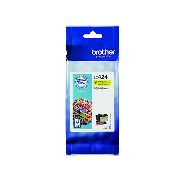 Brother LC424 Yellow Ink Cartridge