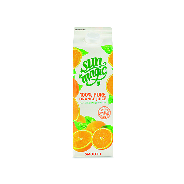 Sun Magic Orange Juice Cart 1L Pk12