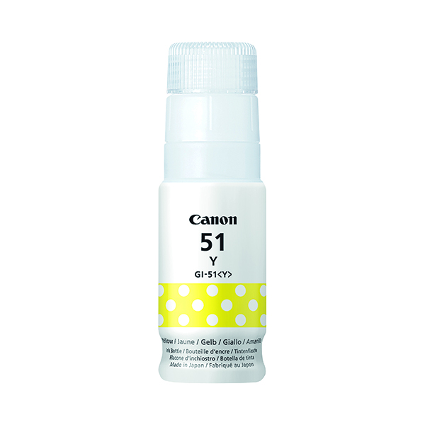 Canon GI-51 Yellow Ink Bottle