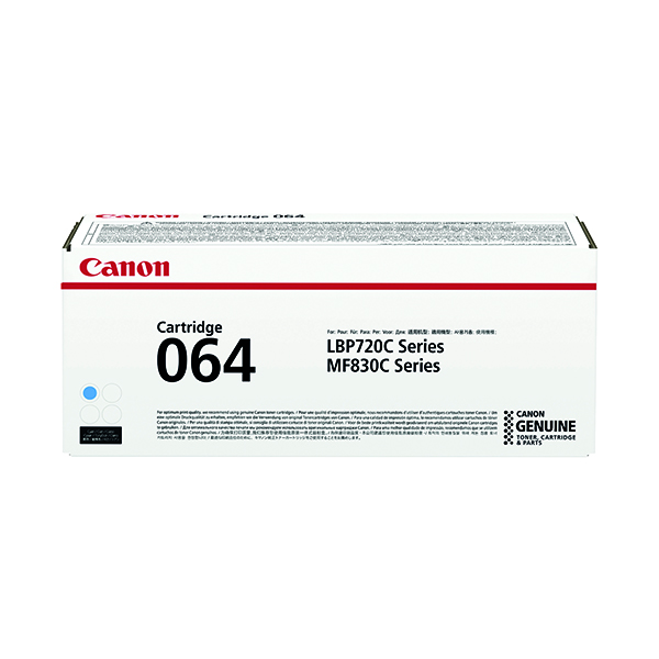 Canon 064C Cyan Toner Cartridge