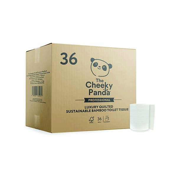 Cheeky Panda Bmb Toilet Tis Rll Pk36
