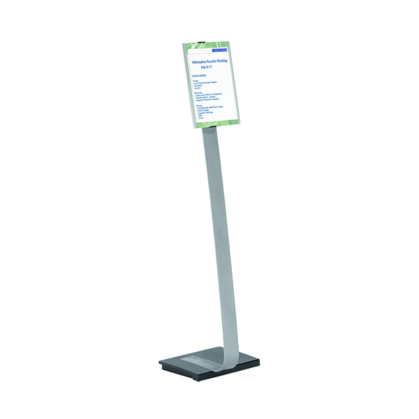 Durable Info Sign Floor Stand A4