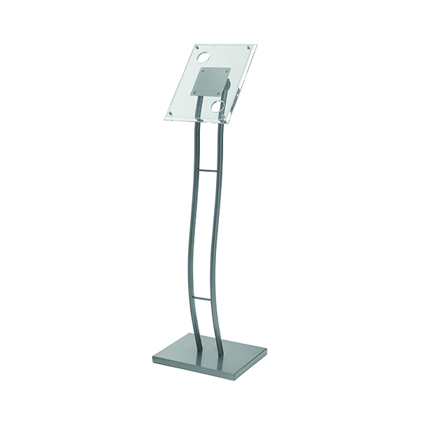 Deflecto A4 Curve Inf Floor Stand