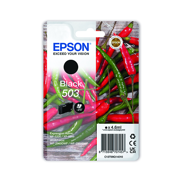 Epson 503 Ink Cartridge Black