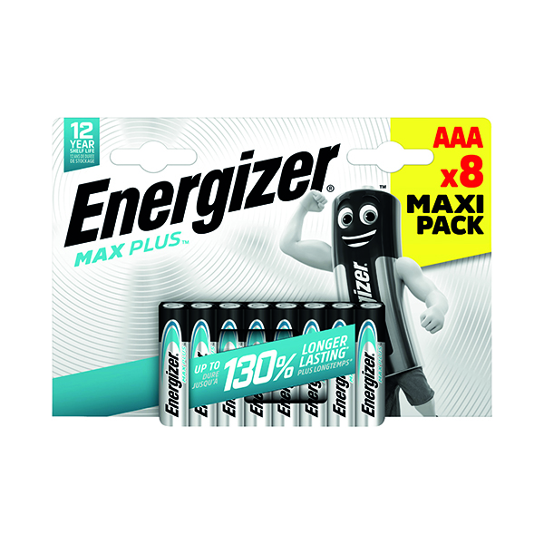 Energizer Max Plus AAA Battery Pk8
