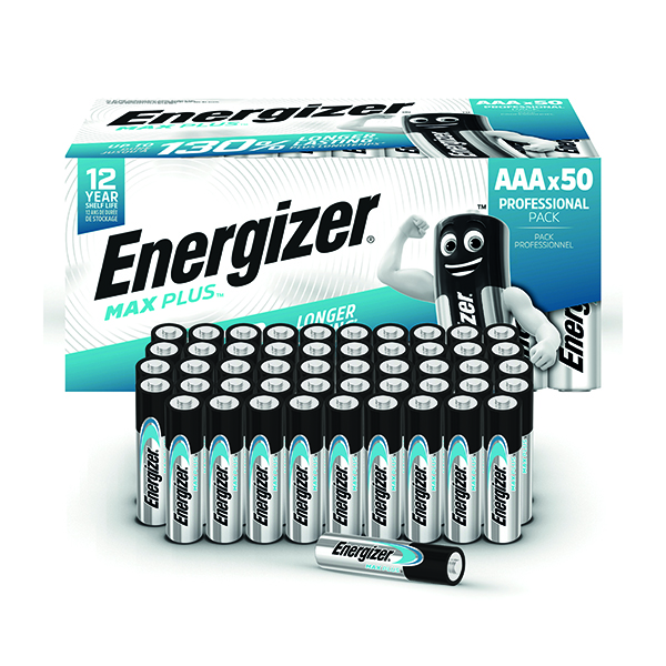 Energizer Max Plus AAA Battery Pk50