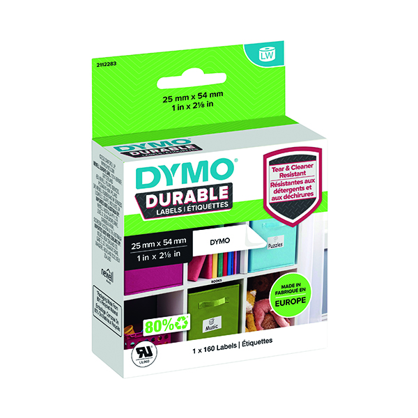 Dymo Multipurpose Labels 25x54mm Wht