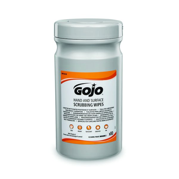Gojo Hand + Surface Wipes Canis Pk80
