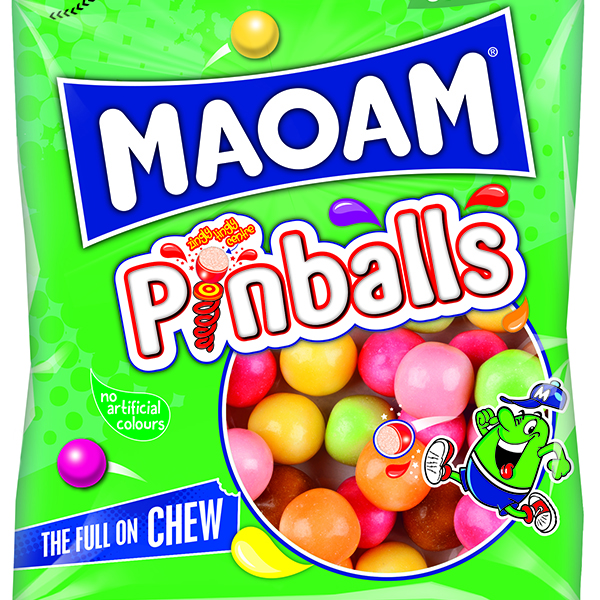 Haribo Maoam Pinballs Bag 140g Pk14