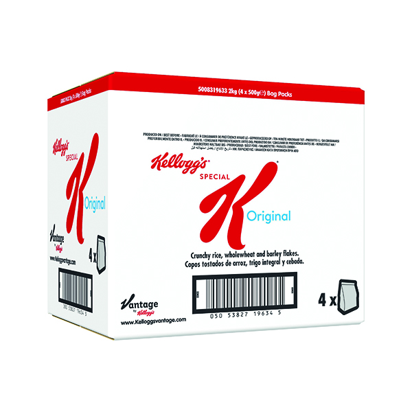 Kelloggs Special K Bag 500g Pk4