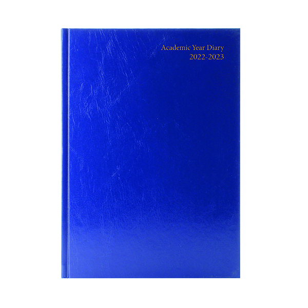 Academic Diary WTV A4 Blue 2023-24