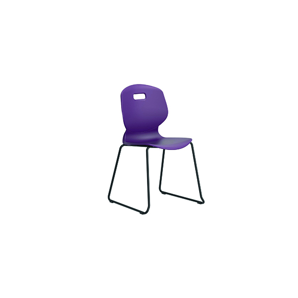 Titan Arc Skid Chair Size 5 Grape
