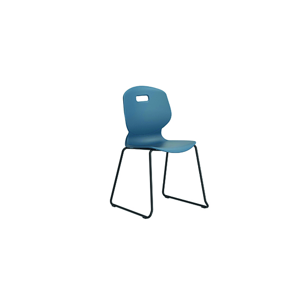 Titan Arc Skid Chair Size 5 Blue