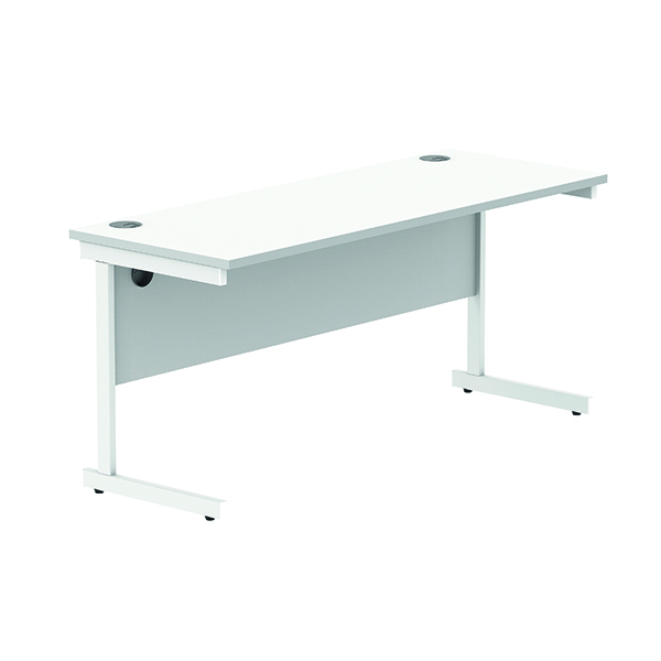 Astin Rect Desk 1600x600x730 AWht