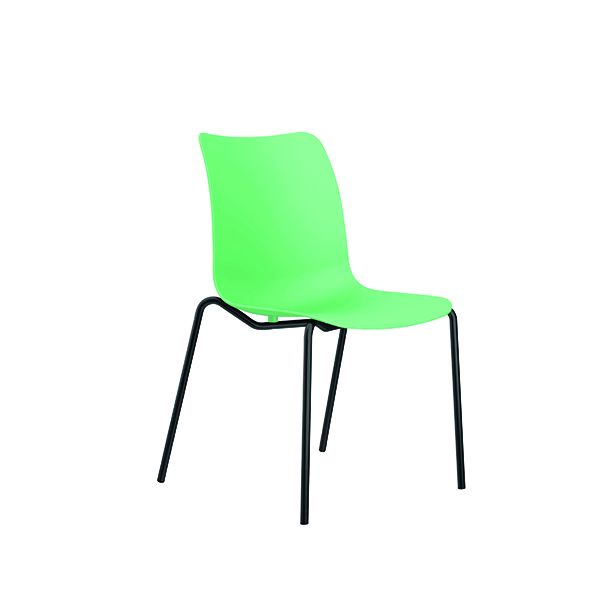 Jemini Flexi 4 Leg Chair Green
