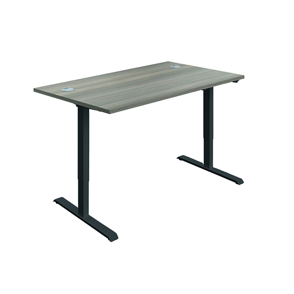 Jemini Sit/Stand Desk 1200x800 GOak