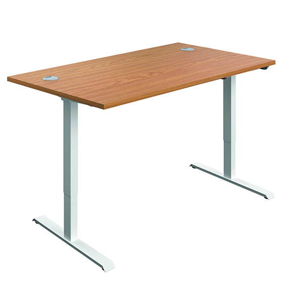 Jemini Sit/Stand Desk 1200x800 NOak