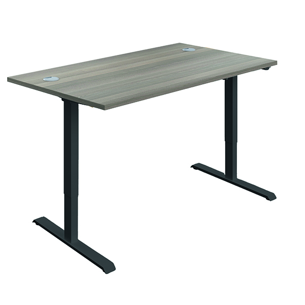 Jemini Sit/Stand Desk 1400x800 GOak