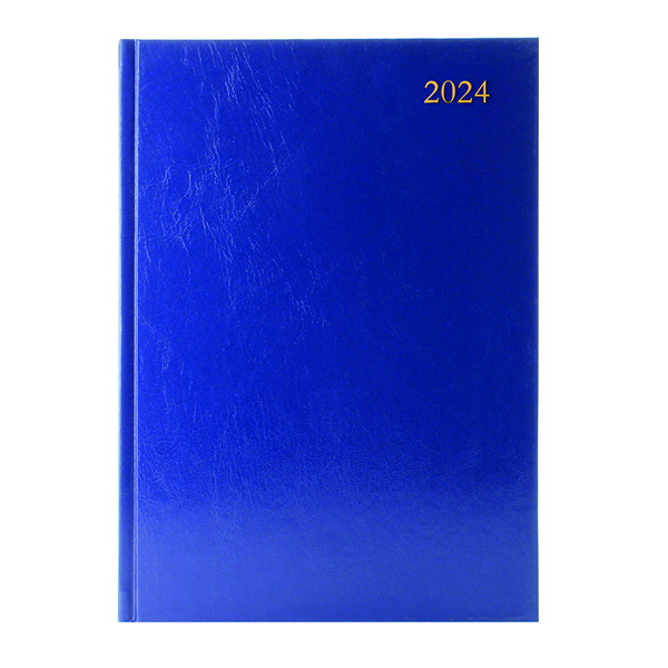Desk Diary DPP Appt A4 Blue 2024