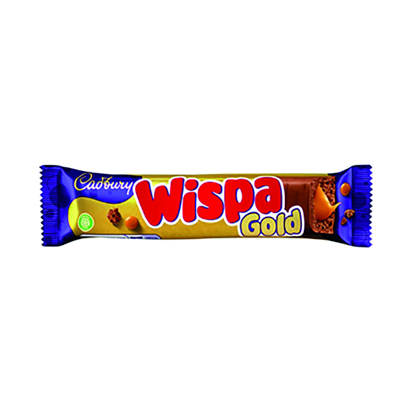 Cadbury Wispa Gold Choc Bar 48g Pk48