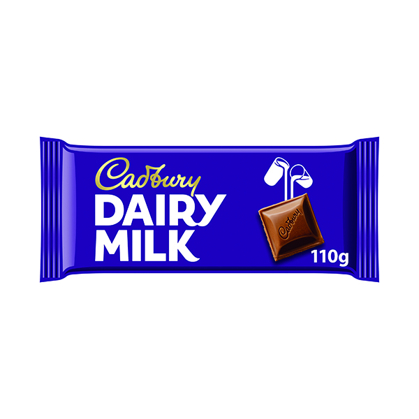 Cadbury Dairy Milk Choc Bar 110g